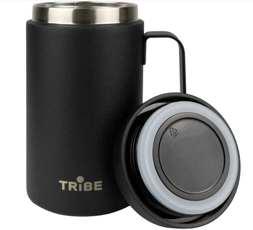 Чашка-термос Tribe Adventure Mug 450 мл, black Фото 2
